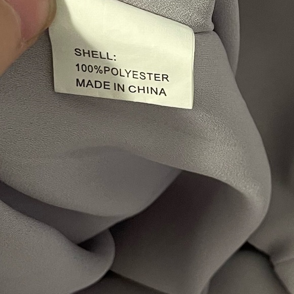 Lioness Gray Long Sleeve Romper Dress Size Small - Picture 6 of 7